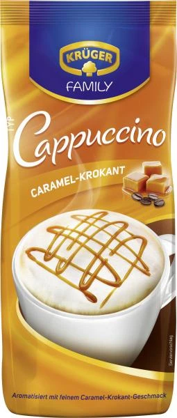 Krüger Family Cappuccino Caramel-Krokant 3 Krüger Family Cappuccino Caramel-Krokant
