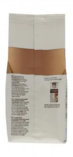 Satro Cappuccino Mit Feiner Kakaonote -Getränke Verkauf 4502090612 4015767814629 03
