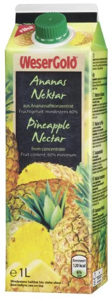 Wesergold Ananas-Nektar