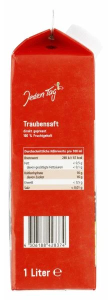 Jeden Tag Traubensaft 5 Jeden Tag Traubensaft – Bild 3