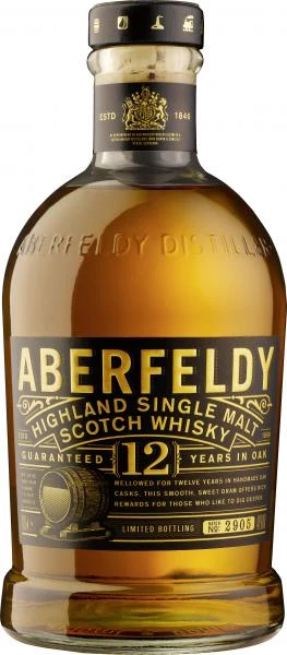 Aberfeldy Highland Single Malt Scotch Whisky 12 Years 3 Aberfeldy Highland Single Malt Scotch Whisky 12 Years