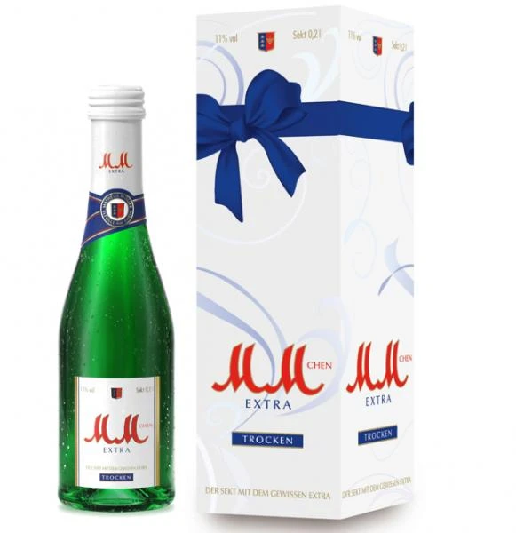 MM Extra Sekt Trocken Mit Geschenkverpackung 5 MM Extra Sekt Trocken Mit Geschenkverpackung – Bild 3