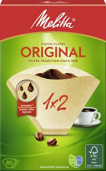Melitta Filtertüten Original 1x2 3 Melitta Filtertüten Original 1x2