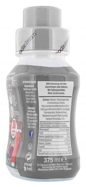 Soda Stream Getränkesirup Ohne Zucker Rote Beere 5 Soda Stream Getränkesirup Ohne Zucker Rote Beere – Bild 3